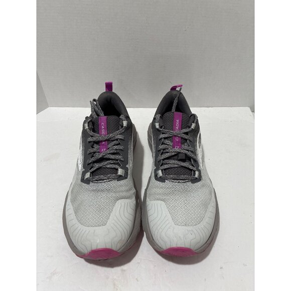 Brooks Cascadia 17 womens trail running shoes in grey and purple colorway size 9 - Picture 2 of 7